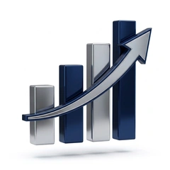 Process & Performance Excellence 3D Icon
